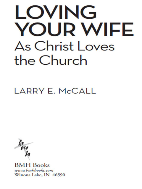 Cover image for book Loving Your Wife as Christ Loved the Church