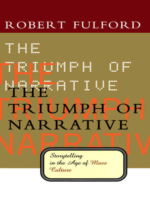 Cover image for book The Triumph of Narrative