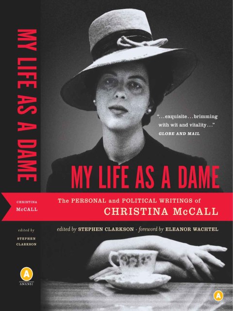 Cover image for book My Life as a Dame