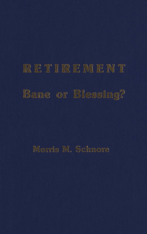 Cover image for book Retirement