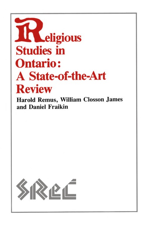 Cover image for book Religious Studies in Ontario