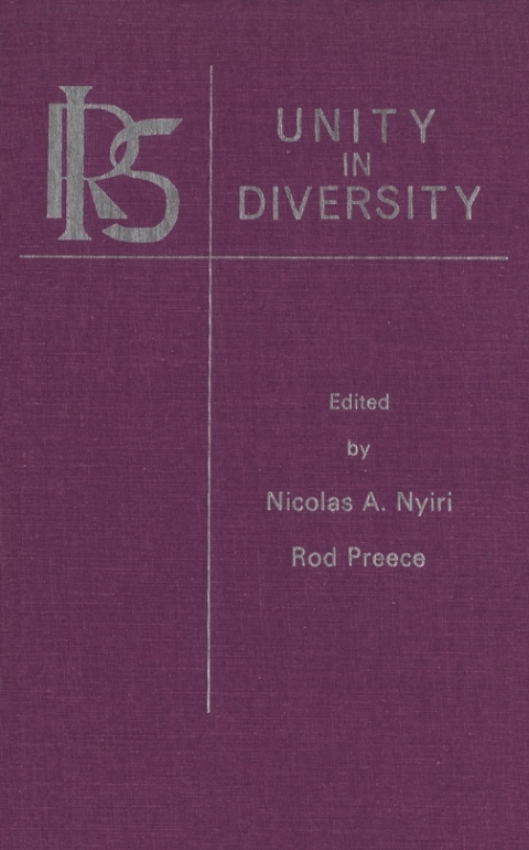 Cover image for book Unity in Diversity