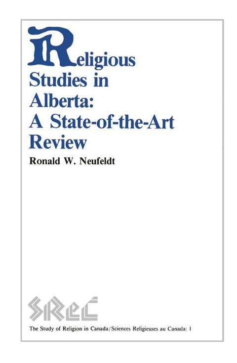 Cover image for book Religious Studies in Alberta