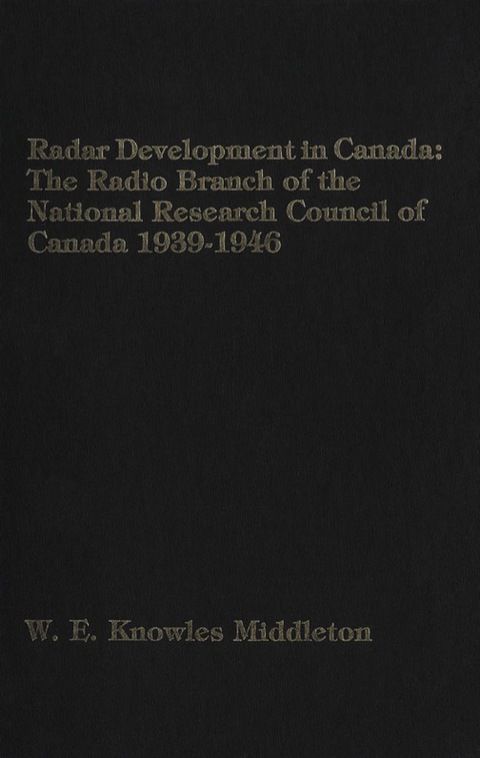 Cover image for book Radar Development in Canada