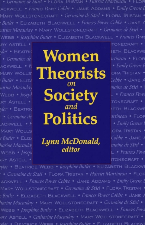 Cover image for book Women Theorists on Society and Politics