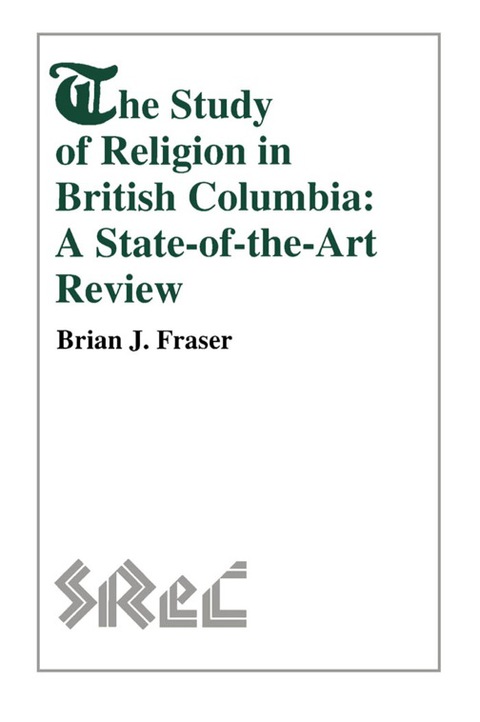 Cover image for book The Study of Religion in British Columbia