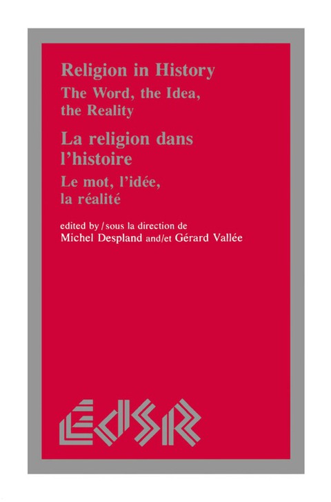 Cover image for book Religion in History / La religion dans l’histoire