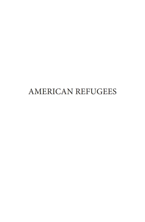 Cover image for book American Refugees