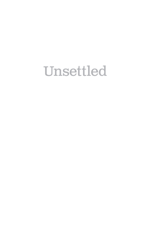 Cover image for book Unsettled