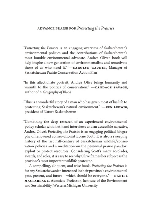 Cover image for book Protecting the Prairies