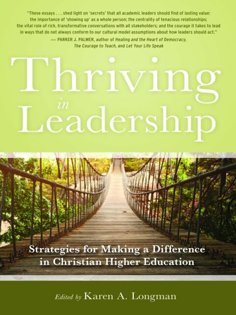 Cover image for book Thriving in Leadership