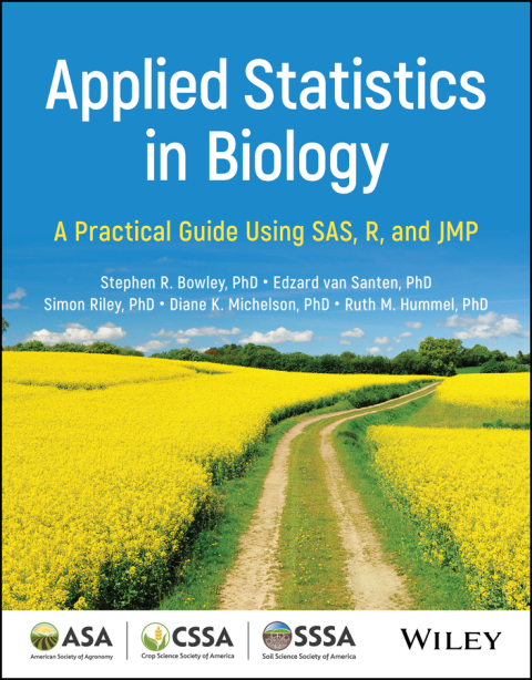 Cover image for book Applied Statistics in Biology