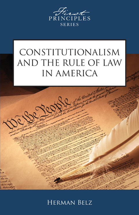 Cover image for book Constitutionalism and the Rule of Law in America