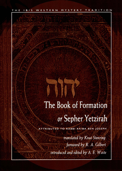 Cover image for book The Book of Formation or Sepher Yetzirah