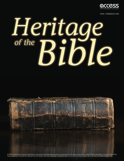 Cover image for book Heritage of the Bible