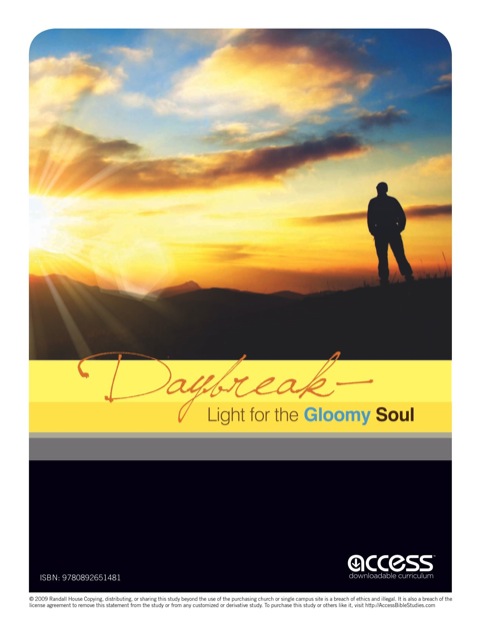 Cover image for book Daybreak: Light for the Gloomy Soul