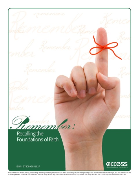 Cover image for book Remember: Recalling the Foundations of Faith