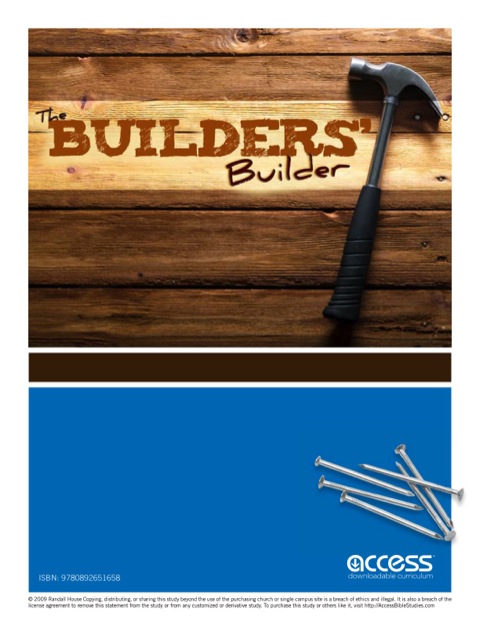 Cover image for book The Builders' Builder