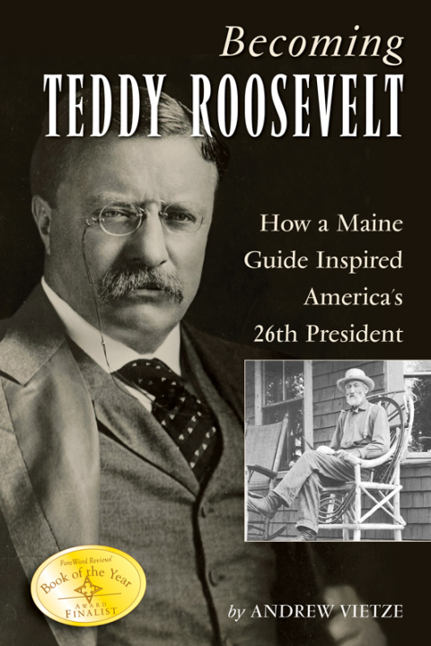 Cover image for book Becoming Teddy Roosevelt