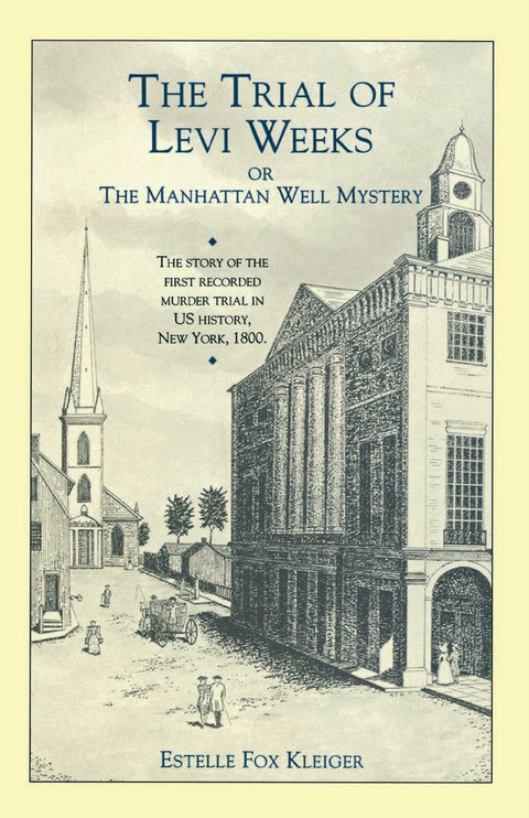 Cover image for book The Trial of Levi Weeks