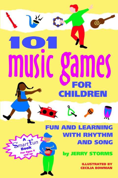 Cover image for book 101 Music Games for Children