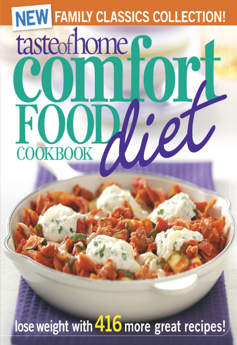 Cover image for book Taste of Home Comfort Food Diet Cookbook: New Family Classics Collection