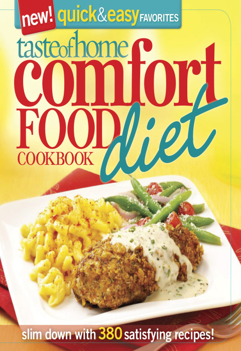 Cover image for book Taste of Home: Comfort Food Diet Cookbook: New Quick & Easy Favorites