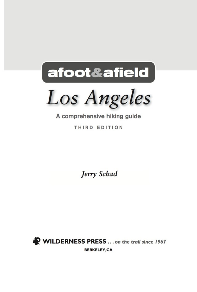 Afoot and Afield: Los Angeles County