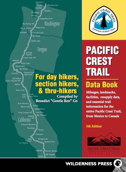 Cover image for book Pacific Crest Trail Data Book