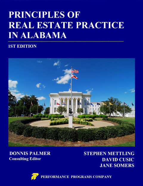 Cover image for book Principles of Real Estate Practice in Alabama