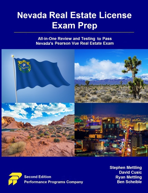Cover image for book Nevada Real Estate License Exam Prep: All-in-One Review and Testing to Pass Nevada’s Pearson Vue Real Estate Exam