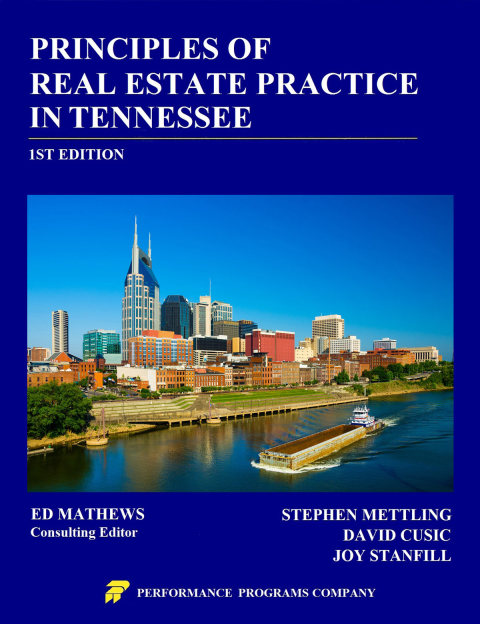 Cover image for book Principles of Real Estate Practice in Tennessee