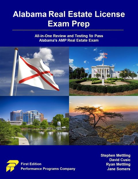 Cover image for book Alabama Real Estate License Exam Prep: All-in-One Review and Testing to Pass Alabama's AMP Real Estate Exam