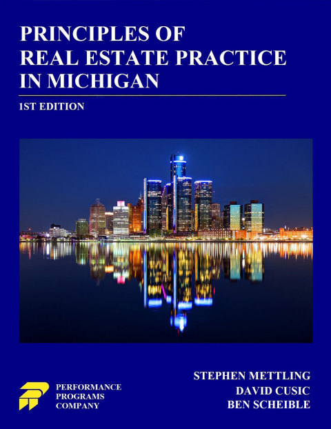 Cover image for book Principles of Real Estate Practice in Michigan