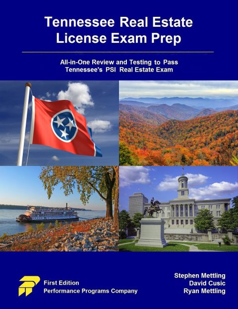 Cover image for book Tennessee Real Estate License Exam Prep: All-in-One Review and Testing to Pass Tennessee's PSI Real Estate Exam
