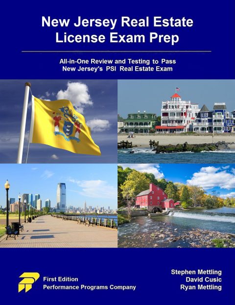 Cover image for book New Jersey Real Estate License Exam Prep: All-in-One Review and Testing to Pass New Jersey's PSI Real Estate Exam