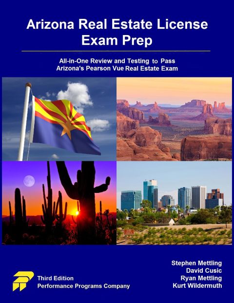 Cover image for book Arizona Real Estate License Exam Prep: All-in-One Review and Testing to Pass Arizona's Pearson Vue Real Estate Exam&nbsp;