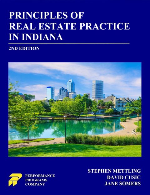 Cover image for book Principles of Real Estate Practice in Indiana