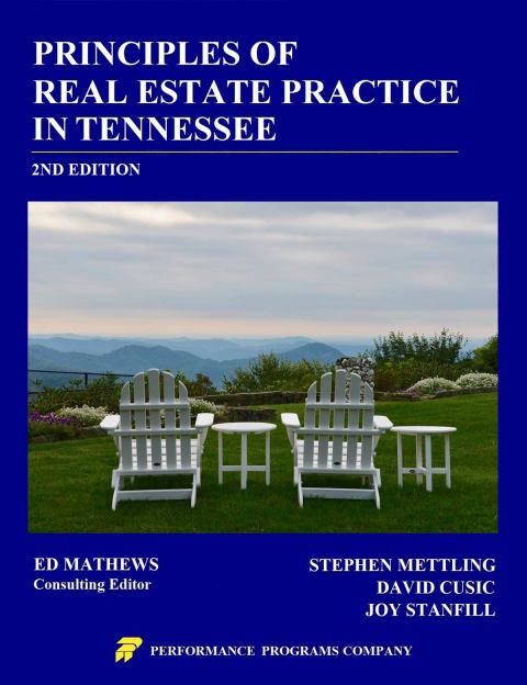 Cover image for book Principles of Real Estate Practice in Tennessee