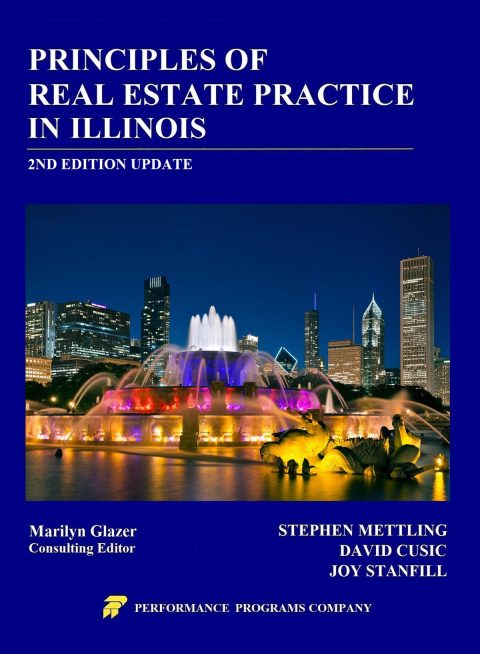 Cover image for book Principles of Real Estate Practice in Illinois&nbsp;- Edition Update