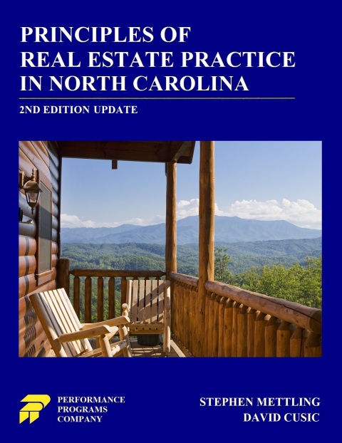 Cover image for book Principles of Real Estate Practice in North Carolina - Edition Update