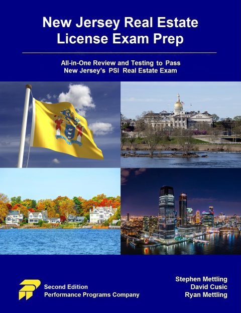 Cover image for book New Jersey Real Estate License Exam Prep: All-in-One Review and Testing to Pass New Jersey's PSI Real Estate Exam