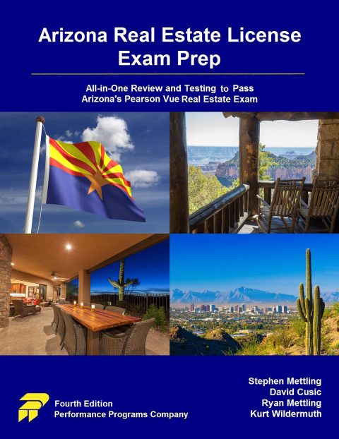 Cover image for book Arizona Real Estate License Exam Prep: All-in-One Review and Testing to Pass Arizona's Pearson Vue Real Estate Exam