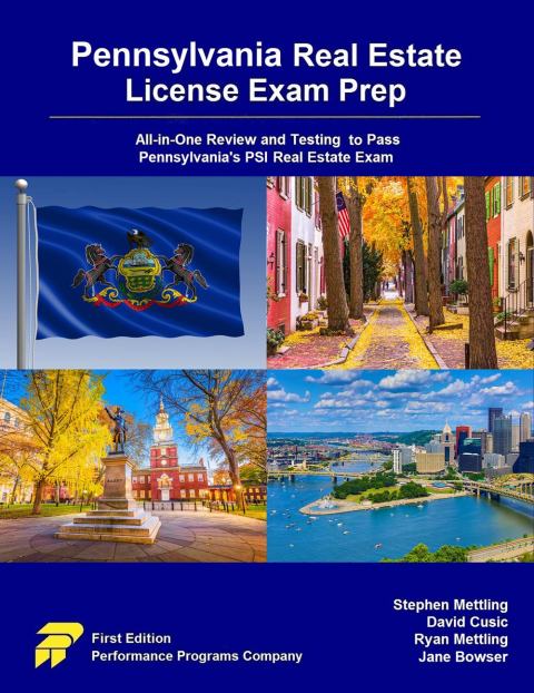 Cover image for book Pennsylvania Real Estate License Exam Prep