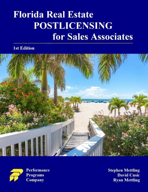 Cover image for book Florida Real Estate Postlicensing for Sales Associates - 1st Edition