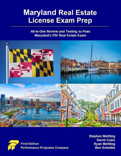 Cover image for book Maryland Real Estate License Exam Prep&nbsp;- 1st Edition