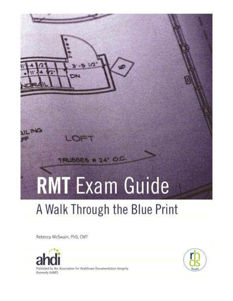 Cover image for book RMT Exam Guide - A Walk Through the Blue Print (RHDS Ready)