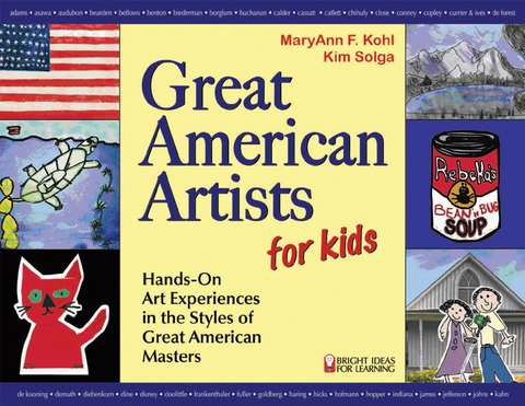 Cover image for book Great American Artists for Kids