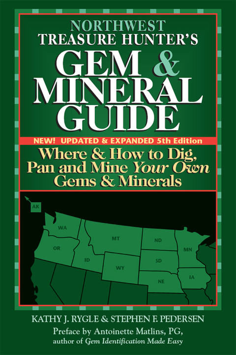 Cover image for book Northwest Treasure Hunter's Gem and Mineral Guide (5th Edition)