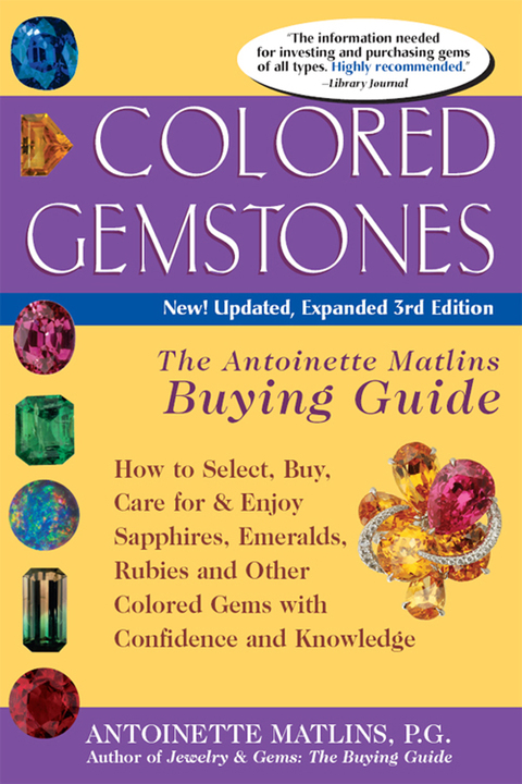 Cover image for book Colored Gemstones 3/E